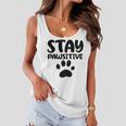 Stay Pawsitive 96 Trending Shirt Women Flowy Tank