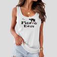 Womens Mama Bear Mom Life - Floral Heart Top Gift Boho Outfit Women Flowy Tank