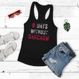 0 Days Without Sarcasm - Funny Sarcastic Graphic Women Flowy Tank