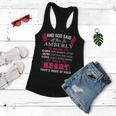 Amberly Name Gift And God Said Let There Be Amberly Women Flowy Tank