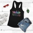 Colorful Thai Kuala Lampur Thailand Women Flowy Tank