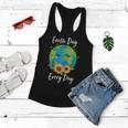 Cool Earth Day Sunflower Quote Earth Day For Kids Women Flowy Tank