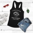 Fathers Day - Father Daughter Friends Fist Bump Women Flowy Tank