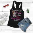 Friends Dont Let Friends Fight Breast Cancer Alone Pink Ribbon Unicorn Breast Cancer Support Breast Cancer Awareness Women Flowy Tank