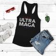 Funny Anti Joe Biden Ultra Maga Support Trump Patriotic Women Flowy Tank