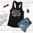 Funny I Read Banned Books Lovers Books Women Flowy Tank