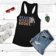 Funny Read More Books Gift Women Flowy Tank