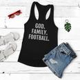 God Family Football For Women Men And Kids Women Flowy Tank