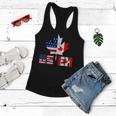 Happy Canada Day Usa Pride Us Flag Day Useh Canadian Women Flowy Tank