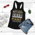 I Dont Make Mistakes Piano Musician Humor Women Flowy Tank