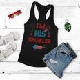 Im His Sparkler 4Th Of July Fireworks Matching Couples Women Flowy Tank
