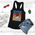 Just A Girl That Loves Peckers Funny Chicken Woman Tee Women Flowy Tank
