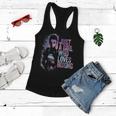 Just A Girl Who Loves Boxing Ink Splatter Women Flowy Tank