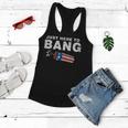Just Here To Bang Funny Fireworks 4Th Of July Boys Men Kids Women Flowy Tank