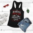 Korte Name Shirt Korte Family Name V2 Women Flowy Tank