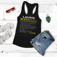Laurie Name Gift Laurie Facts Women Flowy Tank