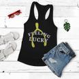 Lucky Turkey Wishbone Vintage 10 Shirt Women Flowy Tank