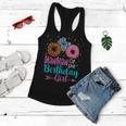 Mawmaw Of The Birthday Girl Donut Party Family Matching Women Flowy Tank