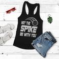 May The Spike Be With You Funny Volleyball Women Flowy Tank