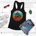 Motorcycle Racing Motorcycle Biker 484 Shirt Women Flowy Tank