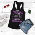 Motorcycle Real Princesses Wear Biker 483 Shirt Women Flowy Tank