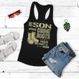 My Son Wears Combat Boots Proud 691 Shirt Women Flowy Tank