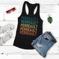 Perreault Name Shirt Perreault Family Name Women Flowy Tank