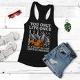 Racing You Only Live Once Women Flowy Tank