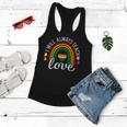 Teacher Ally Lgbt Teaching Love Rainbow Pride Month V2 Women Flowy Tank