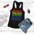 The World Has Bigger Problems Lgbt-Q Pride Gay Proud Ally Women Flowy Tank