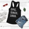 Womens 63Rd Birthday Gift Vintage Epic Since 1959 63 Years Old Women Flowy Tank