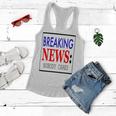 Breaking News - Nobody Cares Women Flowy Tank