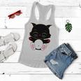 Cat Cut Cat Cat Lovers Black Cat Funny Cat Birthday Cat Gift Cat Danger Kitty V2 Women Flowy Tank