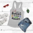 Forget The Bunnies Im Chasing Hunnies Funny Boys Easter Gift Women Flowy Tank