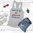 Fourth Of July My Fireworks Vintage 749 Shirt Women Flowy Tank