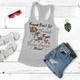 Friends Dont Let Friends Fight Brain Cancer Alone Unicorn Grey Ribbon Brain Cancer Brain Cancer Awareness Women Flowy Tank