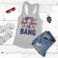 Funny Fourth Of July Just Here To Bang July 4Th Women Flowy Tank
