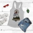 Golden Retriever Cute Puppy Women Flowy Tank