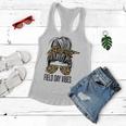 Happy Field Day Field Day Tee Kids Graduation School Fun Day V12 Women Flowy Tank