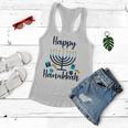 Happy Hanukkah Chanukah Pajama 893 Shirt Women Flowy Tank