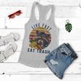 Live Fast Eat Trash 789 Shirt Women Flowy Tank