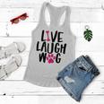 Live Laugh Bark 9 Trending Shirt Women Flowy Tank