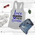 Love Is In The Air Try Not To Breathe 135 Trending Shirt Women Flowy Tank