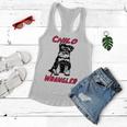 Miniature Schnauzer At Home Child Wrangler Multi Tasking Dog Women Flowy Tank