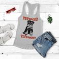 Miniature Schnauzer At Home Meal Timer Multi Tasking Dog Women Flowy Tank