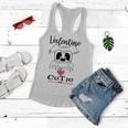 My Valentine Puppy Cutie Women Flowy Tank