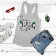 One Lucky Girl Funny St Patrick Day Women Flowy Tank