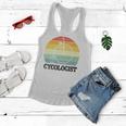 Penny Farthing Cycologist Funny Vintage Biking Cyclogist Cyclist Cycling Road Bike Mtb Women Flowy Tank