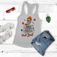 Skeleton It’S Fall Y’All Thanksgiving Funny Autumn Halloween Women Flowy Tank