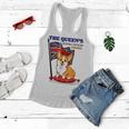 The Queen’S Platinum Jubilee 1952-2022 Corgi Union Jack Women Flowy Tank
